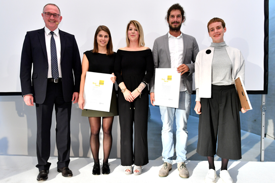 Preisverleihung des Concrete Design Competitions 2016/2017