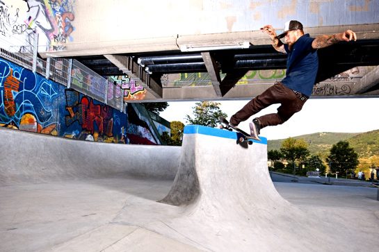 Skatepark aus Ortbeton (© HeidelbergCement AG, Steffen Fuchs)